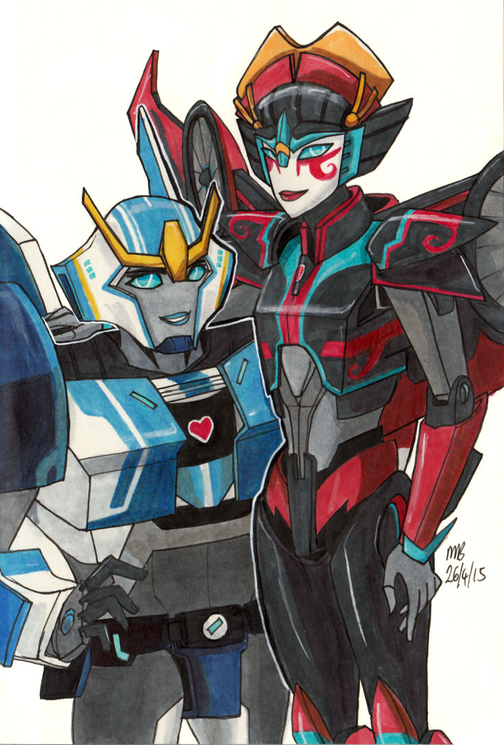 RiD Strongarm and Windblade by SilverXenomorph on DeviantArt