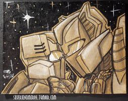 Sumi Ink Chromedome and Rewind