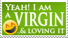 Stamp - I'm a virgin 1 by duhcoolies