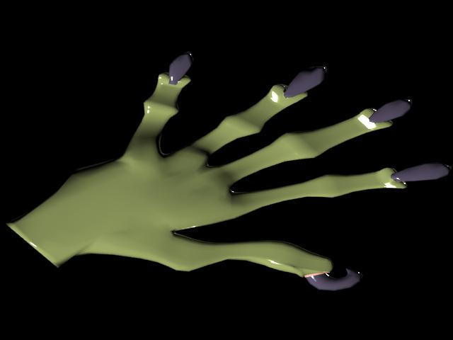 Alien Hand 3D by The90sDoggo on DeviantArt