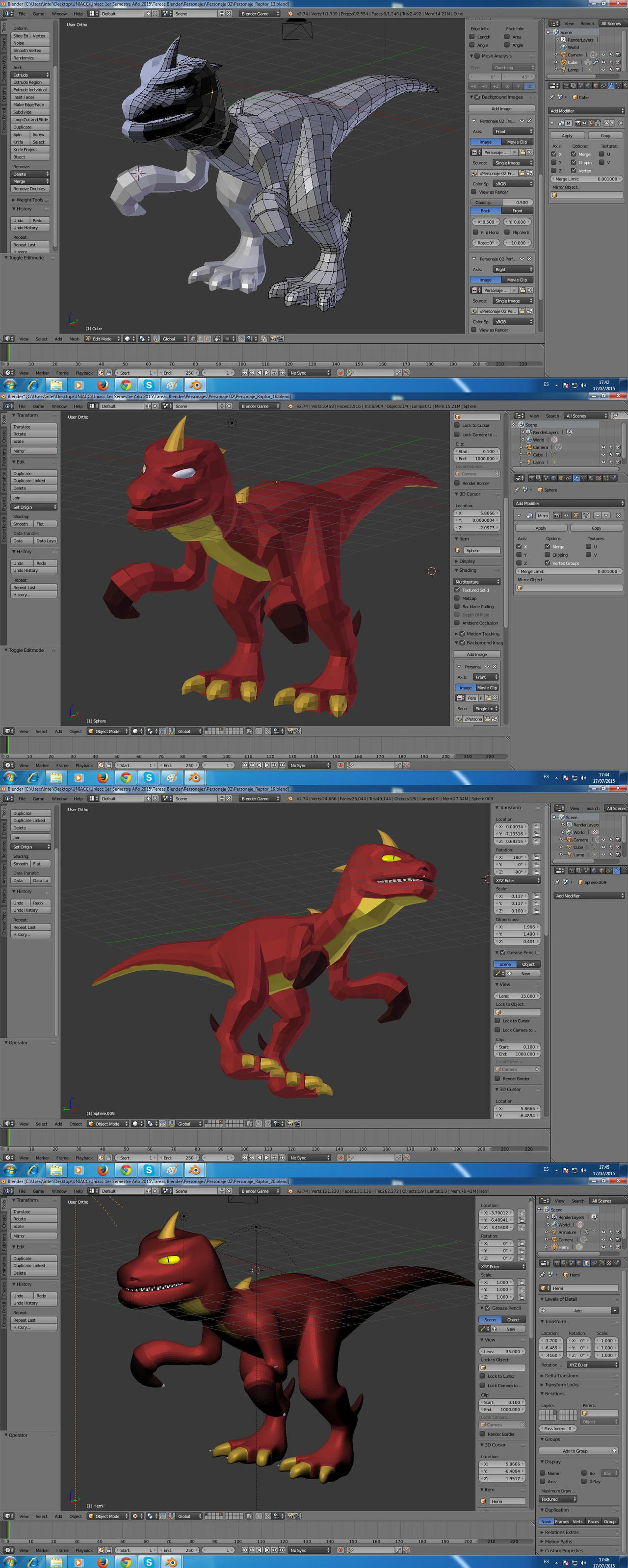 Char R Raptor Character Raptor more Progress by The90sDoggo on DeviantArt