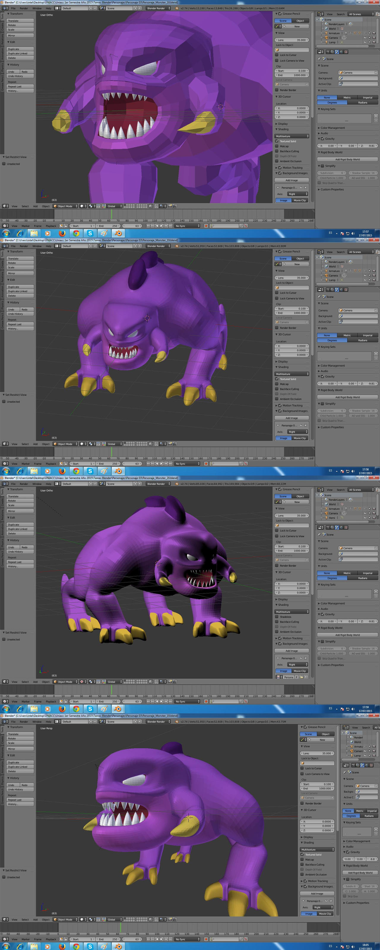 Character Monster Finished by The90sDoggo on DeviantArt