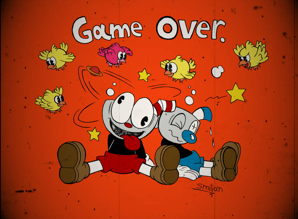 Cuphead Game Over Screen by sav8197 on DeviantArt