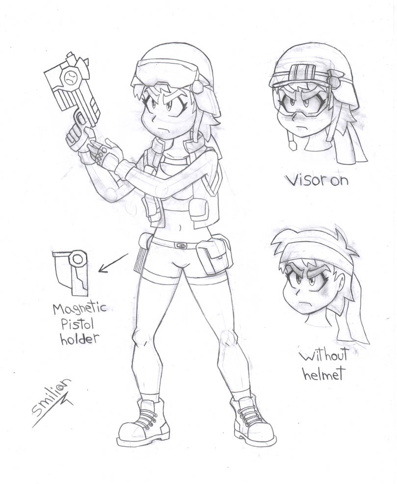 Maria Updated Redesign by The90sDoggo on DeviantArt