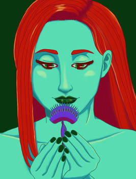 Poison Ivy with Venus Fly Trap