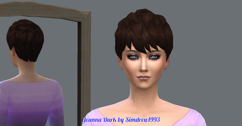 Joanna Dark Sim - Sims 4 GIF - Simdrew1993