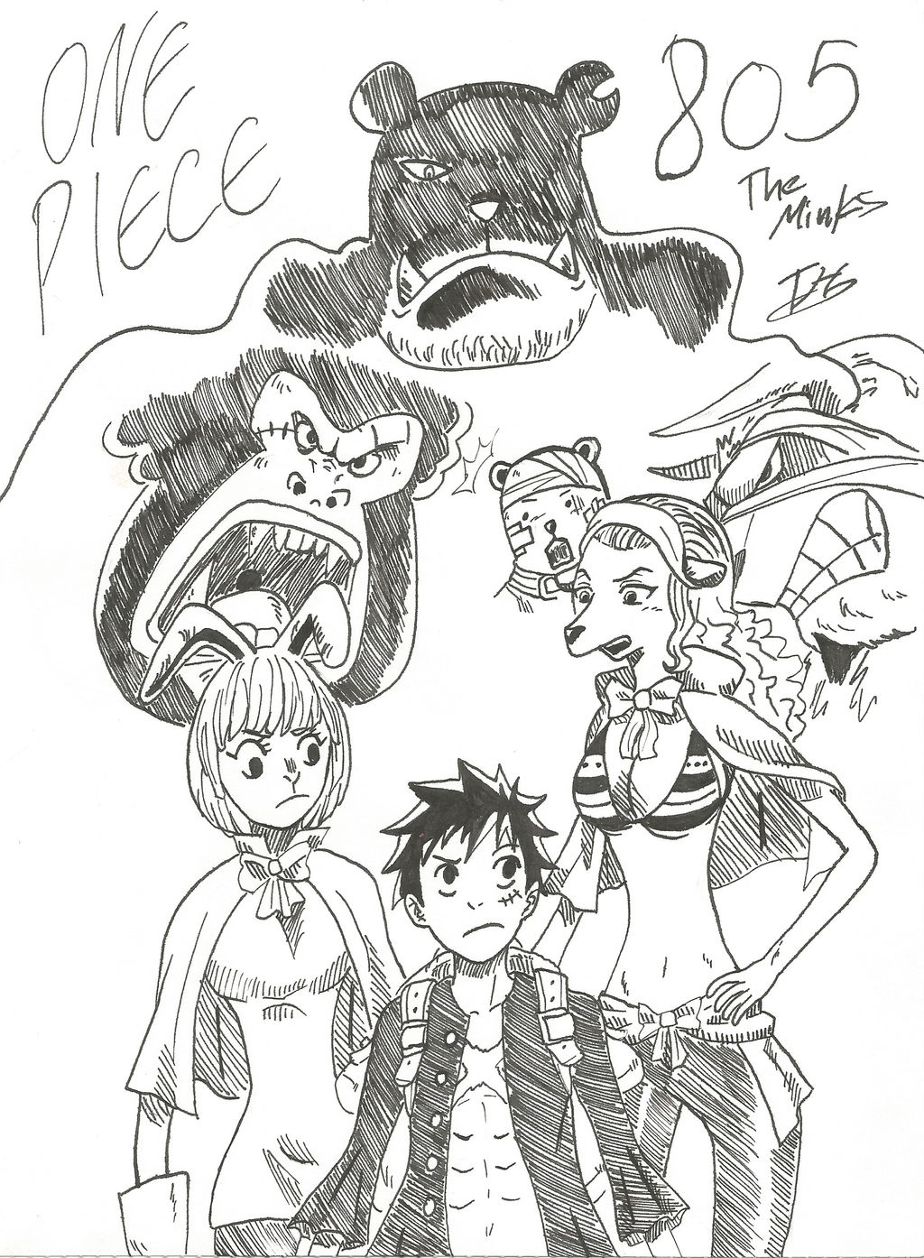 One Piece 805 Dr The Minks By Trulyndhall On Deviantart One Piece 805 Dr The Minks By Trulyndhall On Deviantart