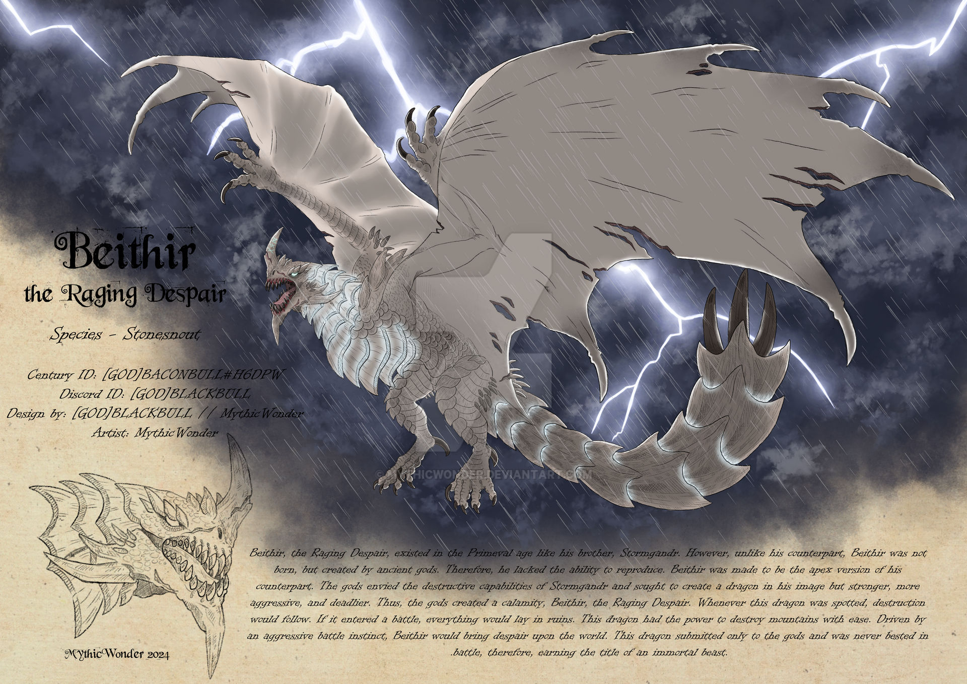 Beithir Fish Beithir,the Raging Despair - Century: Age of Ashes by MythicWonder on ...
