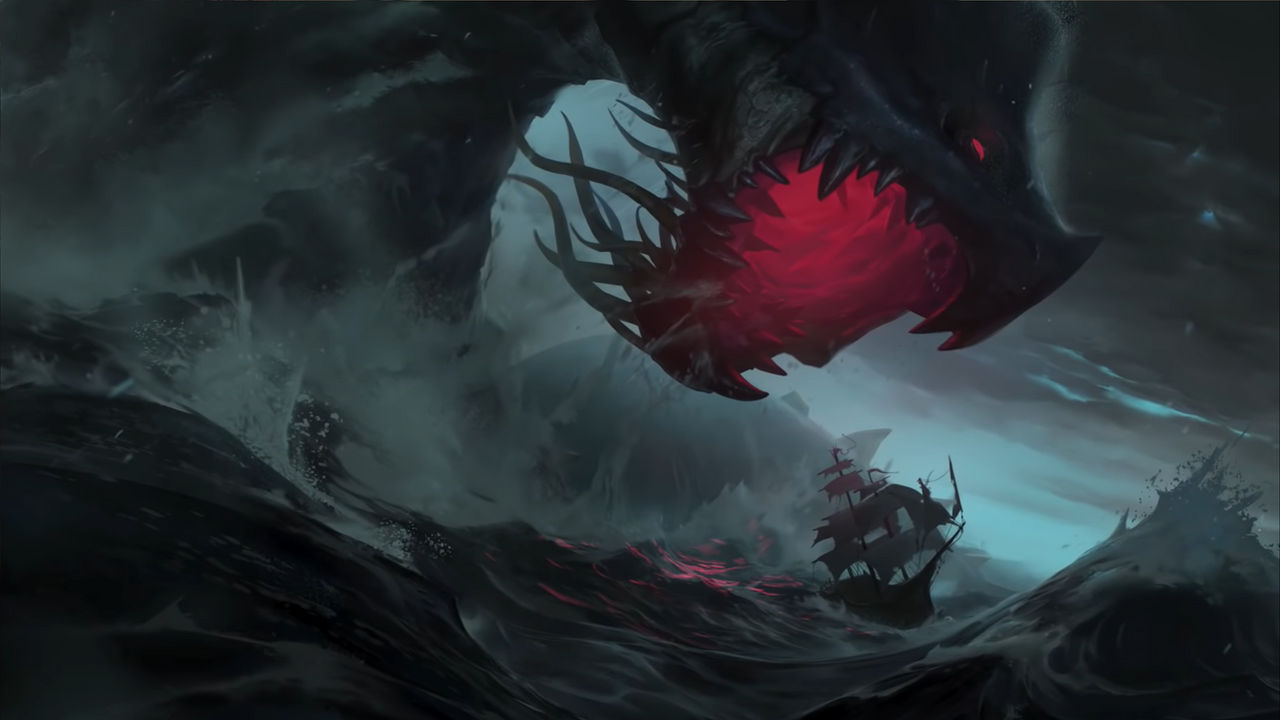 Legends Of Runeterra: Sea Monster. by Venom-Rules-all on DeviantArt