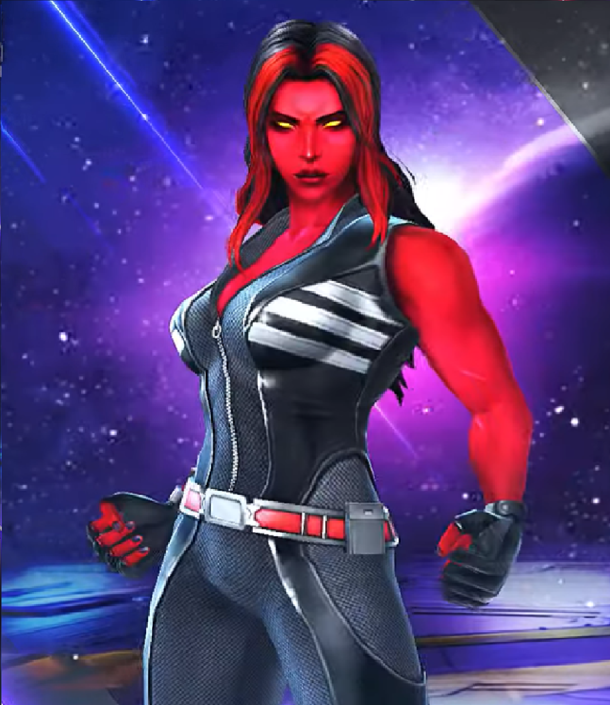 Red Hulk Marvel Strike Force animation by DJRobE on DeviantArt