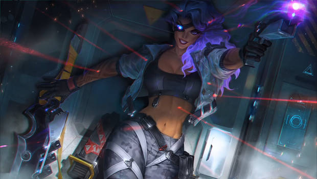 League of Legends: PsyOps Samira.
