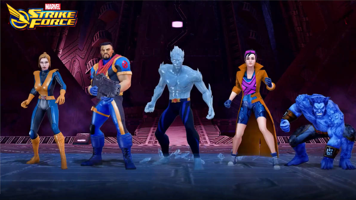 Marvel Strike Force - X-Men screenshots only.