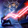 Injustice: Darkseid destroys Braniac.