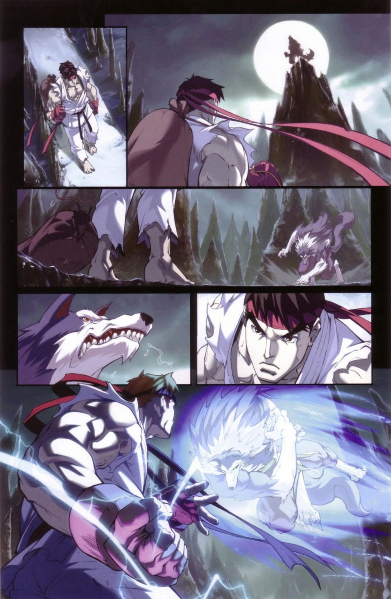 Capcom Fight Evolution Deviantart Capcom Fighting Evolution: Ryu Vs Jon Talbain. by Venom-Rules-all on ...
