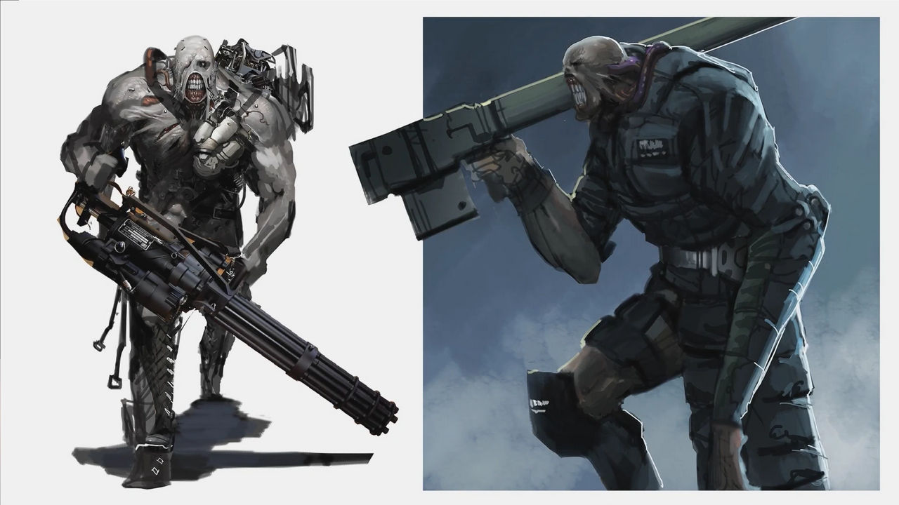 Resident Evil 3 Remake Nemesis Concept Art By Venom Rules all On resident-evil-3-remake-nemesis-concept-art-by-venom-rules-all-on