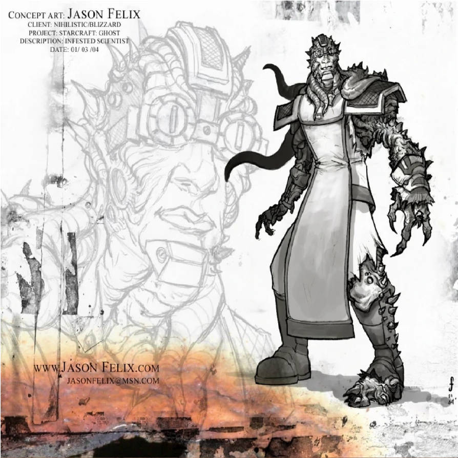 Starcraft Ghost: Infested Scientists. by Venom-Rules-all on DeviantArt