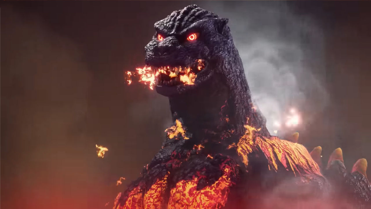 Burning Godzilla Exploding GigaBash: Burning Godzilla. by Venom-Rules-all on DeviantArt