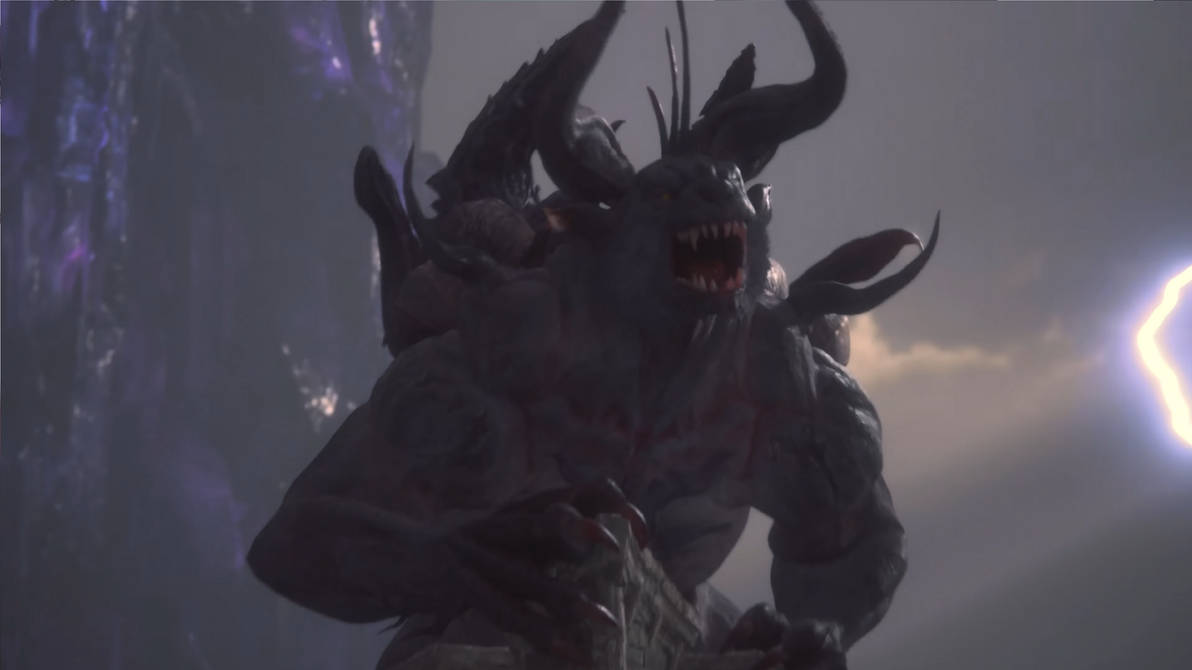 Final Fantasy 16: Behemoth. by Venom-Rules-all on DeviantArt