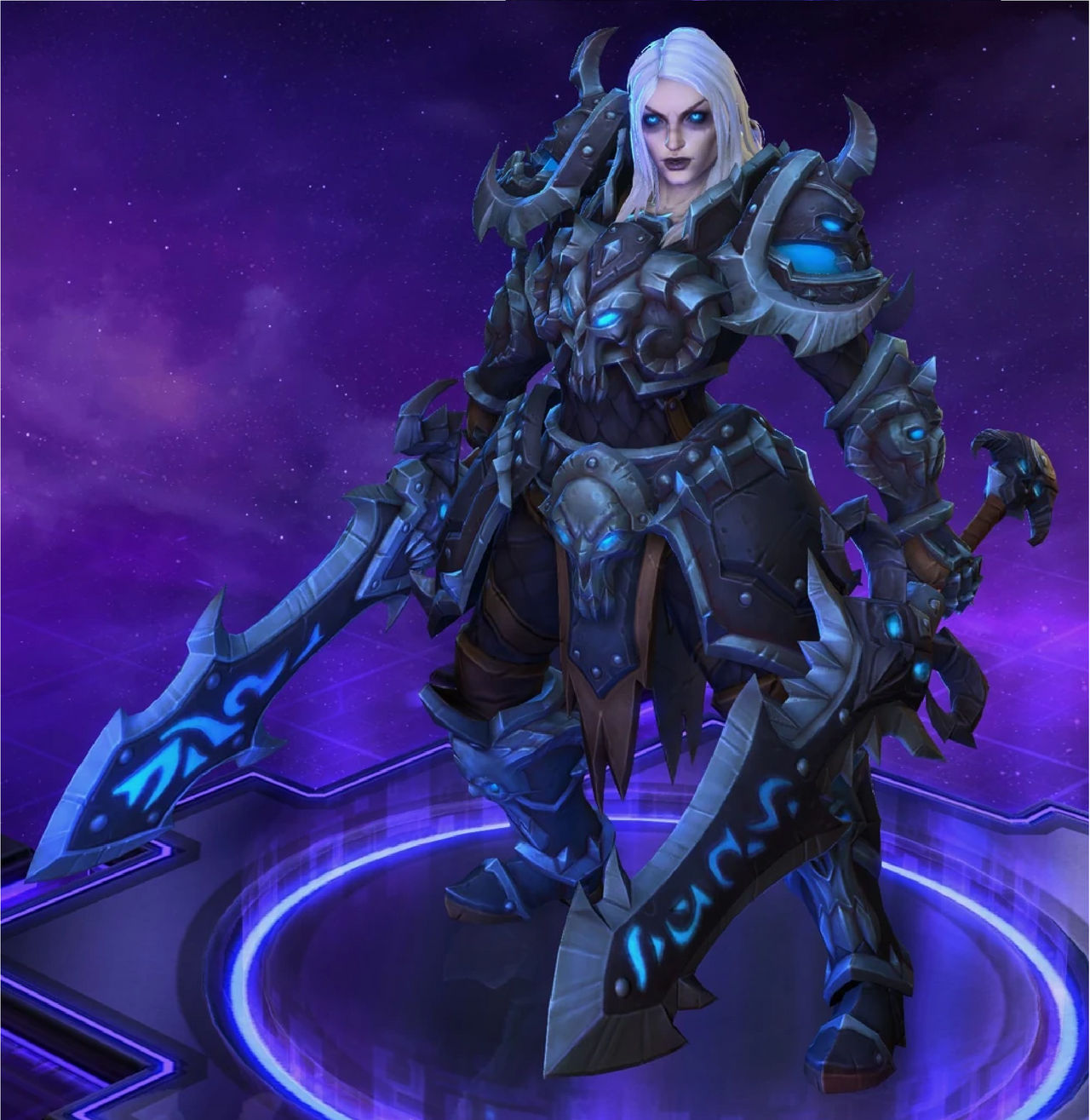 Heroes Of The Storm: Deathbringer Sonya. by Venom-Rules-all on DeviantArt