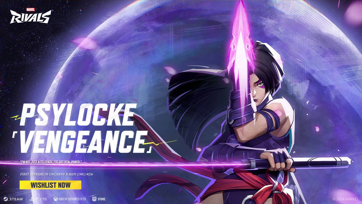 Marvel Rivals: Vengeance Psylocke. by Venom-Rules-all on DeviantArt