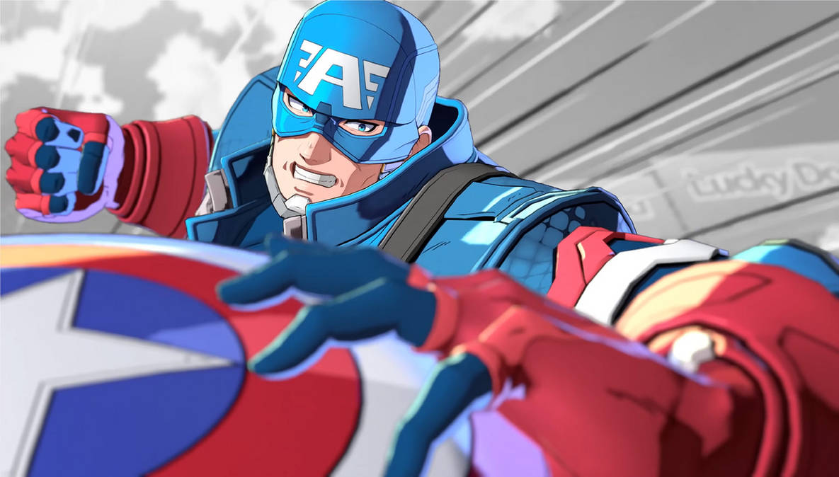 MARVEL Tokon Fighting Souls: Captain America. by Venom-Rules-all on ...