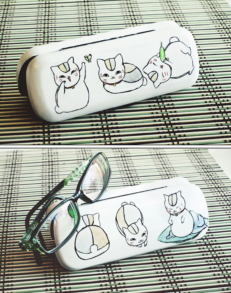 Nyanko-sensei glasses case