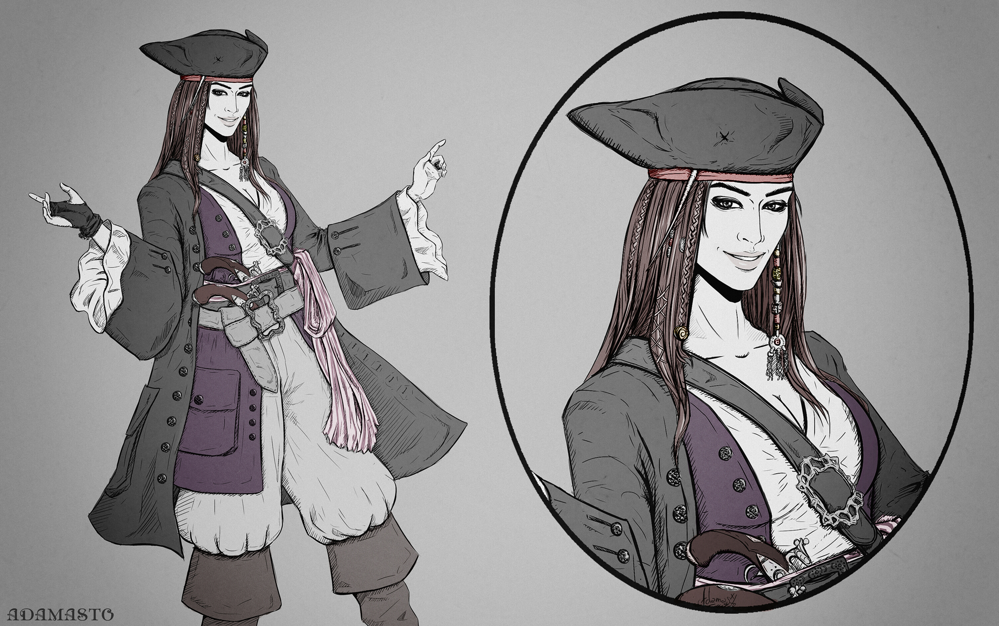 female!Captain Jack Sparrow