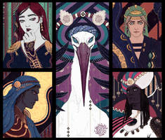 Faces of thousand nights