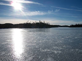 Sunny lake