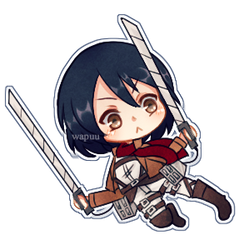 SnK: Mikasa Ackerman