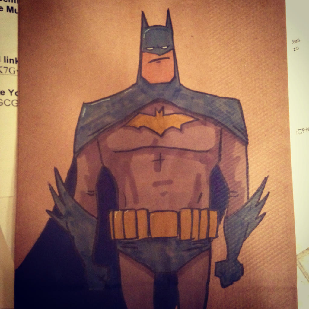 Batman lunch bag