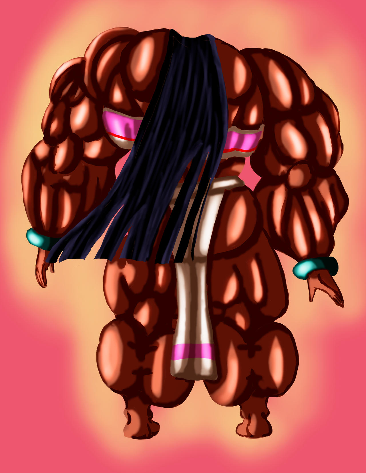 Chel Back Chel Back by SenMassArt on DeviantArt