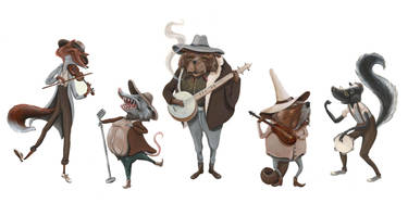 Wooly Whompers Backwoods Band