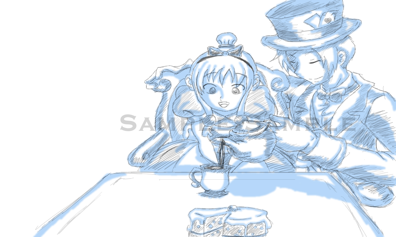 Maya in Wonderland-WIP