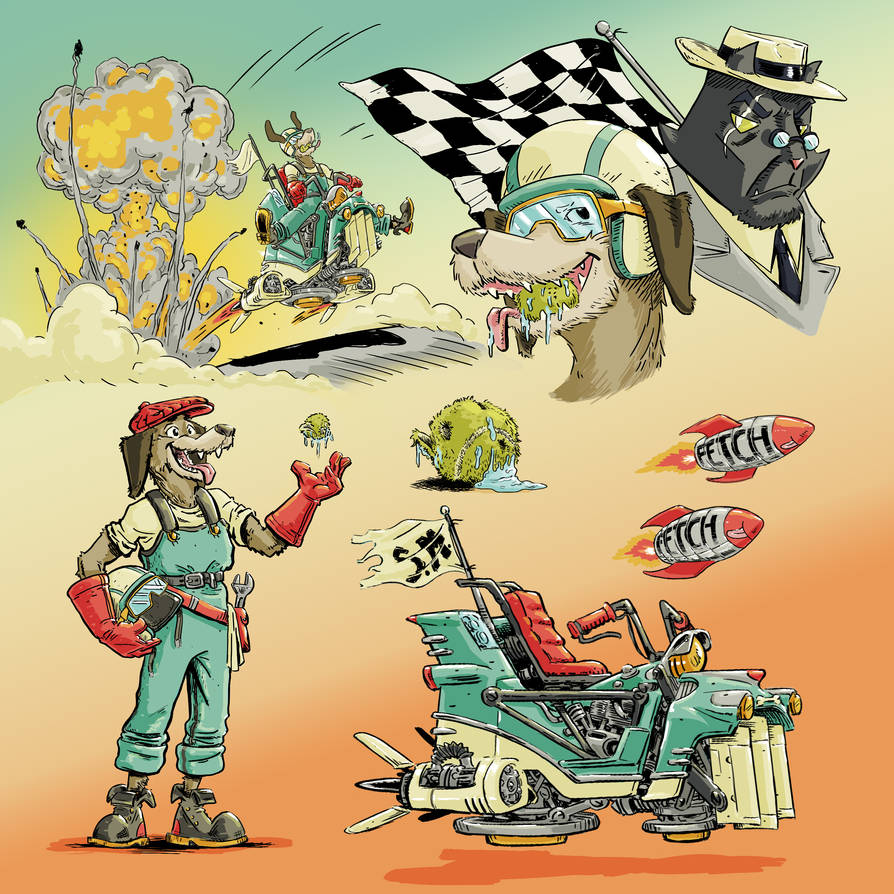 Aleksey Nisenboym Radical Racers by ArtofAleksey on DeviantArt