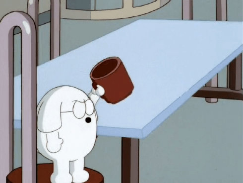 Weekend Dogbert Dogbert wants his coffee by luis-c on DeviantArt