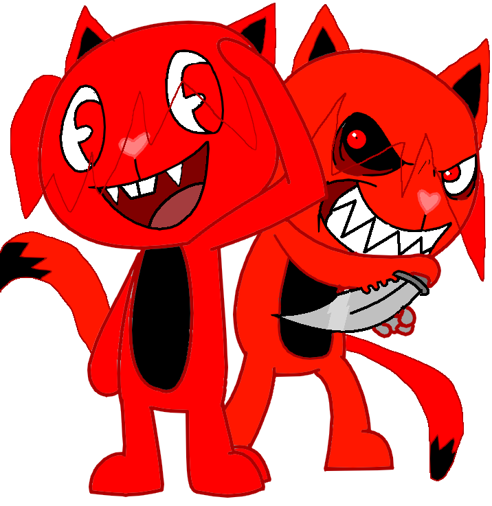 Rick The Red Cat And His Evil Side