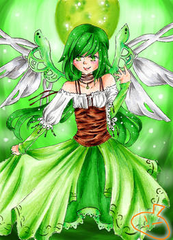 Emerald Angel -Coloured-