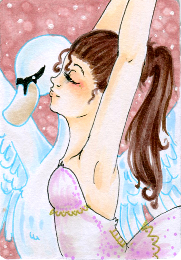 Ballerina ACEO