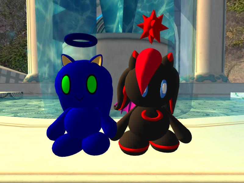 Sonic and Shady Chao!