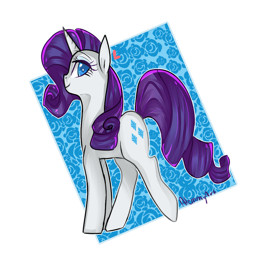 Deviantart Rarity Pony Rarity. by AlemmyArt on DeviantArt