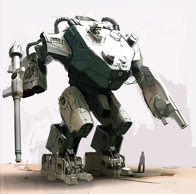 Tank Robot by Massacri4 on DeviantArt