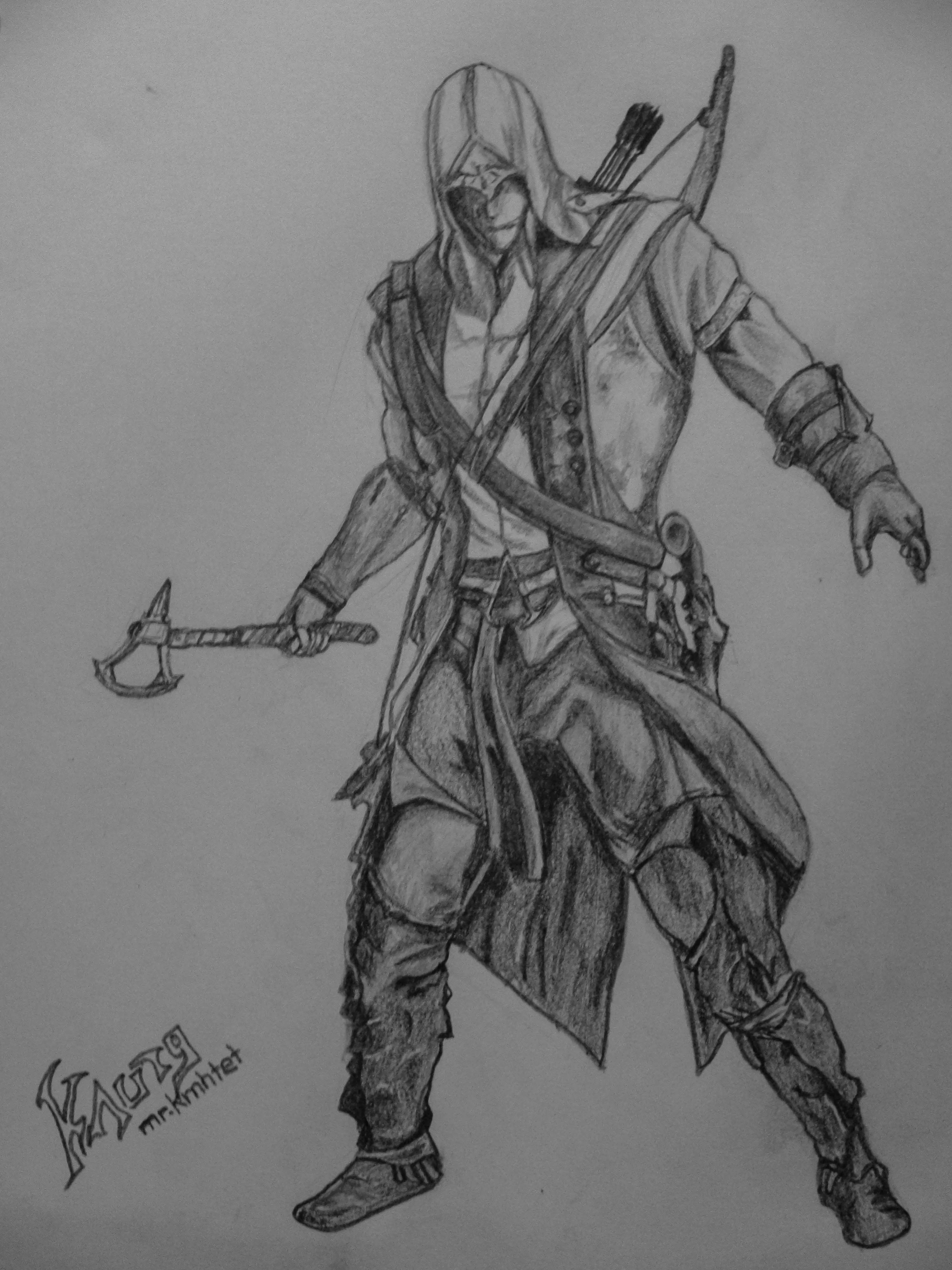 Assassin's Creed III Drawing by Amezy2000 on DeviantArt