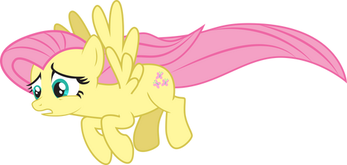 Fluttershy [Worried/In Flight]