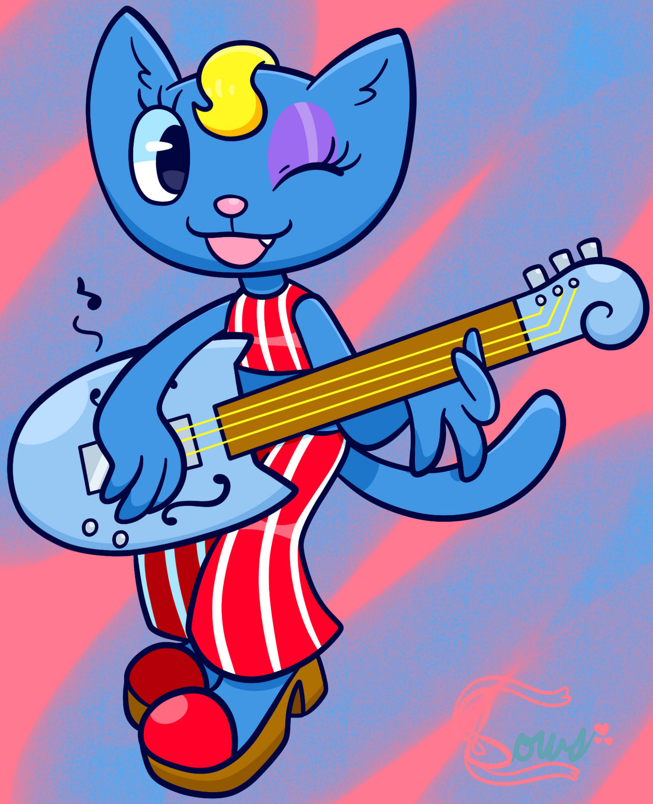 Parappa Gang Part 3: Katy Kat by Bowsaremyfriends on DeviantArt