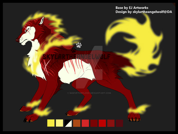 CLOSED Adopt: 'King of Hell' Firewolf