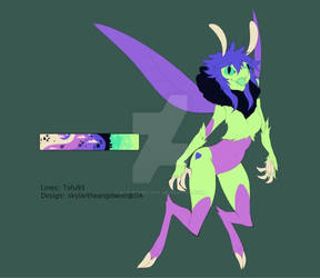 trade- custom neon moth