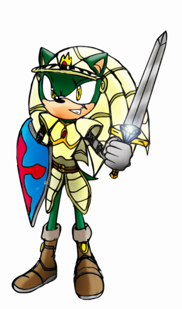 Hope the Hedgehog -Knight-