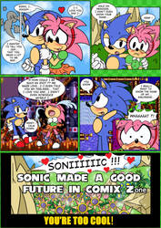 A random page of Sonic-CD Comix