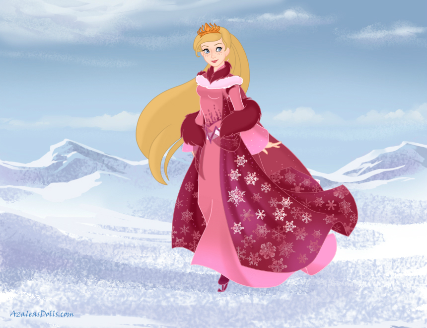 Princess of Pink winter outfit